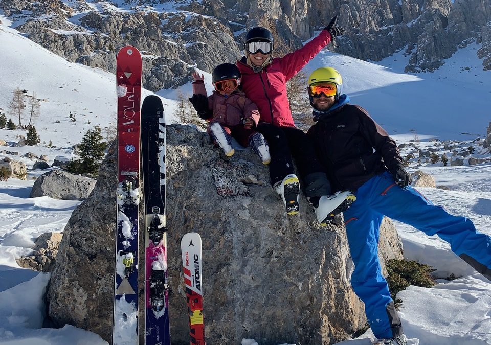 Dolomiten, Schnee und Zauberlehrer. Skiurlaub mit Kind im Südtiroler Eggental.